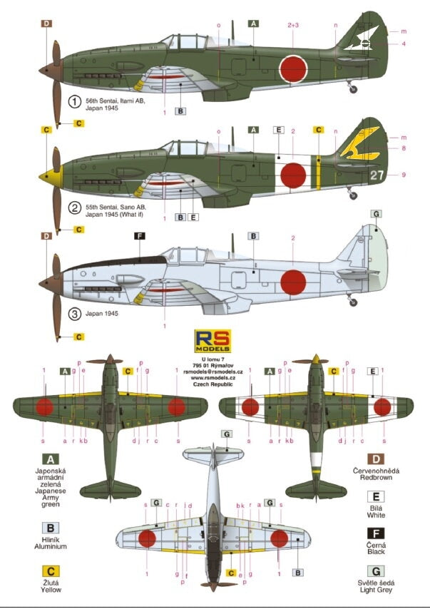 RS Models 48008 Ki-61-II 1/48 – Bild 4