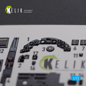 KELIK K72106 Ju-88 A-1 interior 3D decals for Revell kit 1/72 – image 4