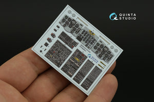 Quinta Studio QD35123 CH-47A 3D-Printed colored Interior on decal paper (Trumpeter) 1/35 – image 5