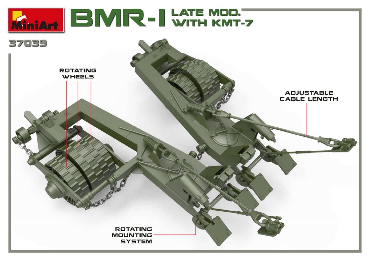 MiniArt 37039 BMR-1 Late Mod. with KMT-7 1/35 – image 20