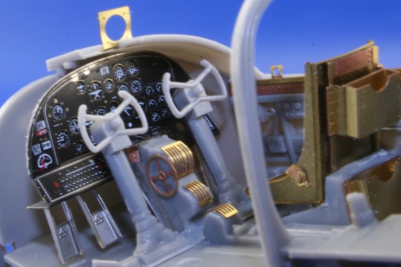 Intérieur du B-25B Eduard 49322, maquettes précises au 1/48 – image 4