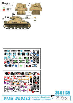 Star Decals 35-C1139 British 9th Armoured Brigade 1/35 – zdjęcie 2