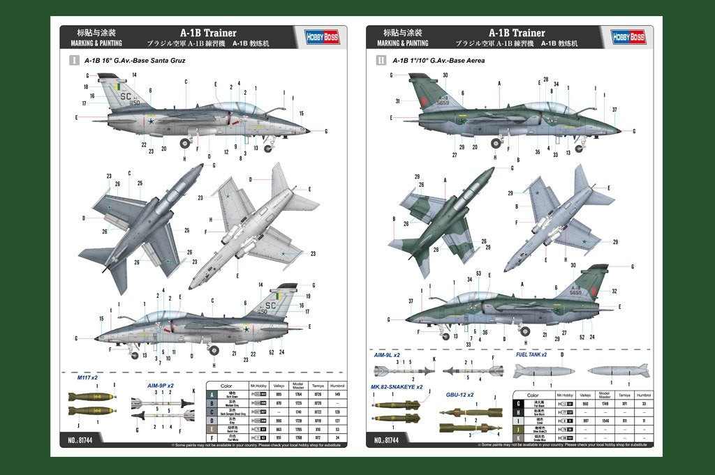 Hobby Boss 81744 A-1B Trainer 1/48 – obrázek 2