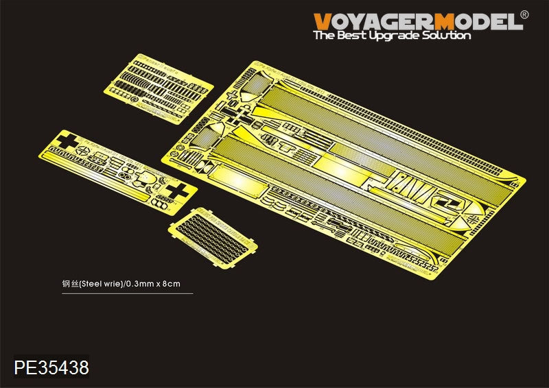 Voyager Model PE35438 WWII German Pz.Kpfw.II Ausf.D1(Sd.Kfz.121) For Bronco 35061 1/35