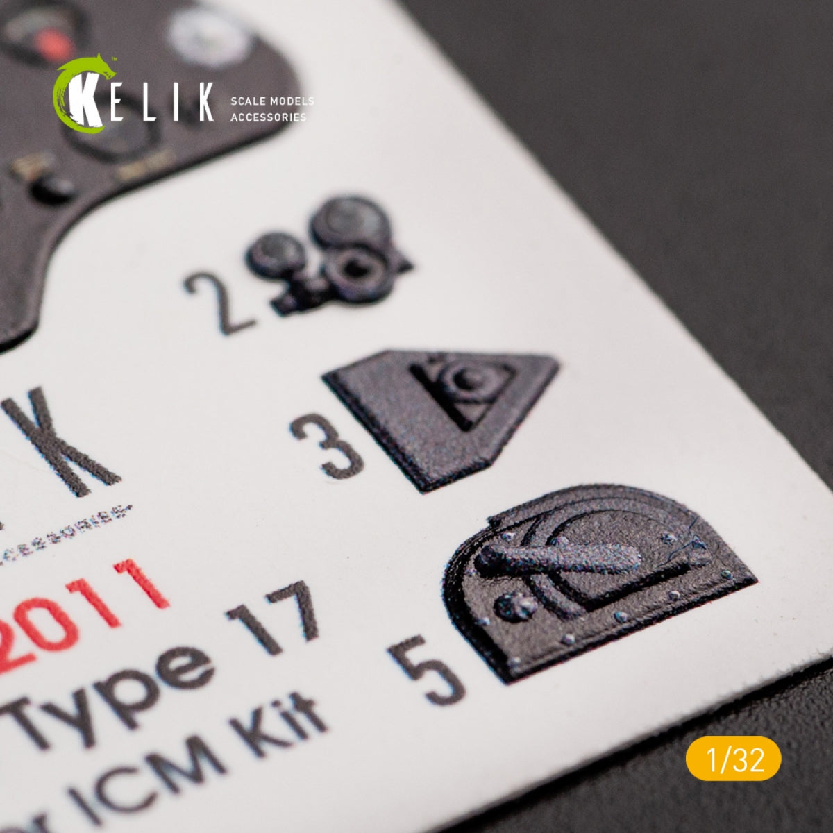 KELIK K32011 I-16 TYPE 17 - INTERIOR 3D DECAL FOR ICM KIT 1/32 – image 4