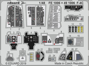 Intérieur du F-4C Eduard 491006 ACADEMY 1/48
