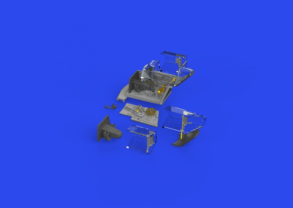 Eduard 672347 Bf 109G-5/ G-6 cockpit PRINT EDUARD 1/48 – immagine 4