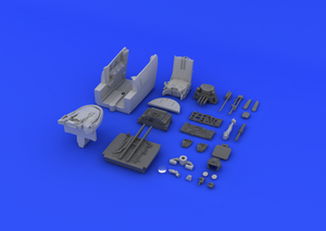 Eduard 648091 MiG-29 cockpit 1/48 (Academy)