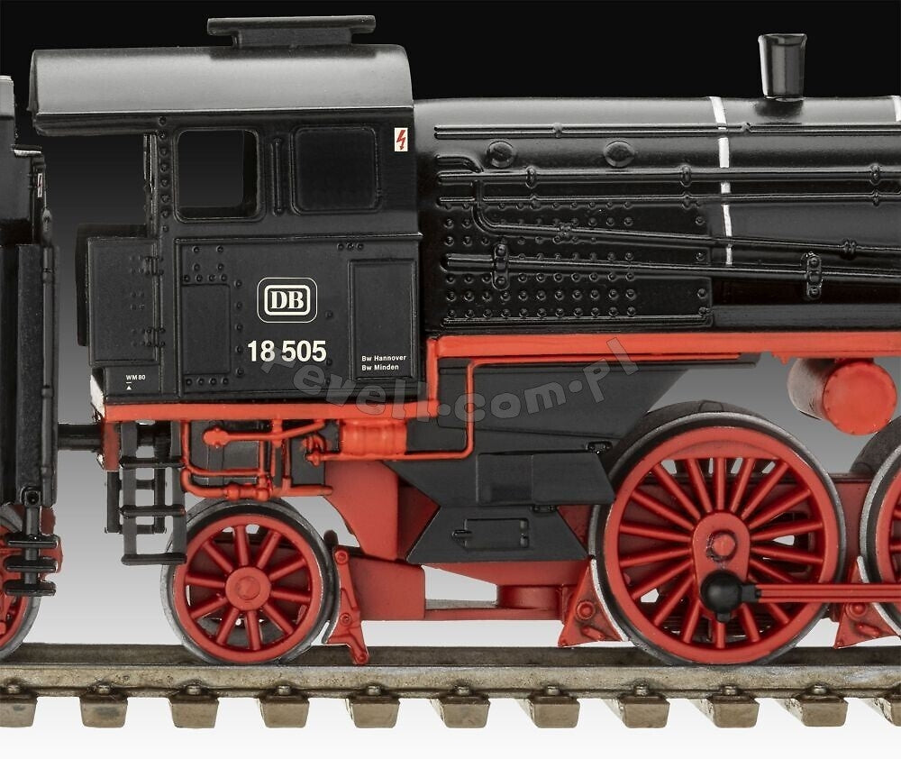 Revell 02167 Schnellzuglokomotive BR 18 505 with Tender 2&amp;#39;3&amp;#39; T38 1/87 – image 6