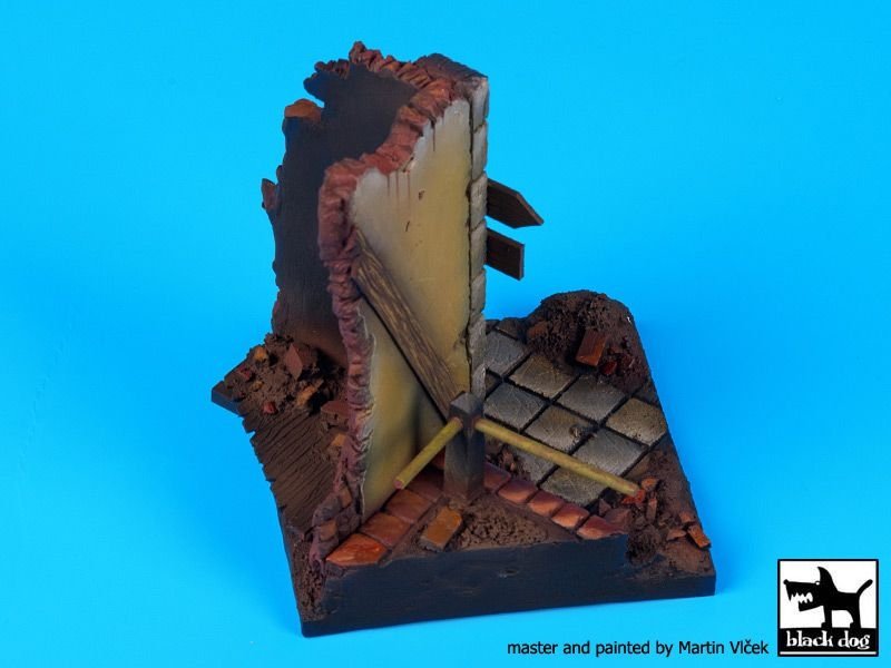 Black Dog D35057 House corner N°2 base 1/35 – image 2