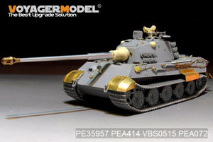 Voyager Model PE35957 WWII German King Tiger (Hensehel Turret) For HOBBYBOSS 84533 1/35 – obrázek 2
