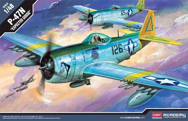 Academy 12281 P-47N « Expected Goose » 1/48 