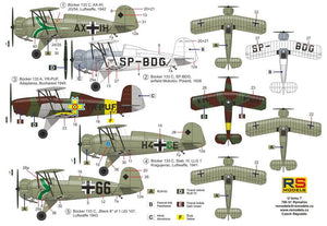 RS Models 92270 Bücker 133 A/C &amp;quot;Jungmeister&amp;quot; 1/72 – obrázek 2