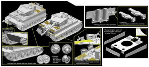 Cyber Hobby 6650 Sd.Kfz.181 Pz.Kpfw.VI Ausf.E Tiger I, Feb. 1944 Production 1/35 – Bild 2