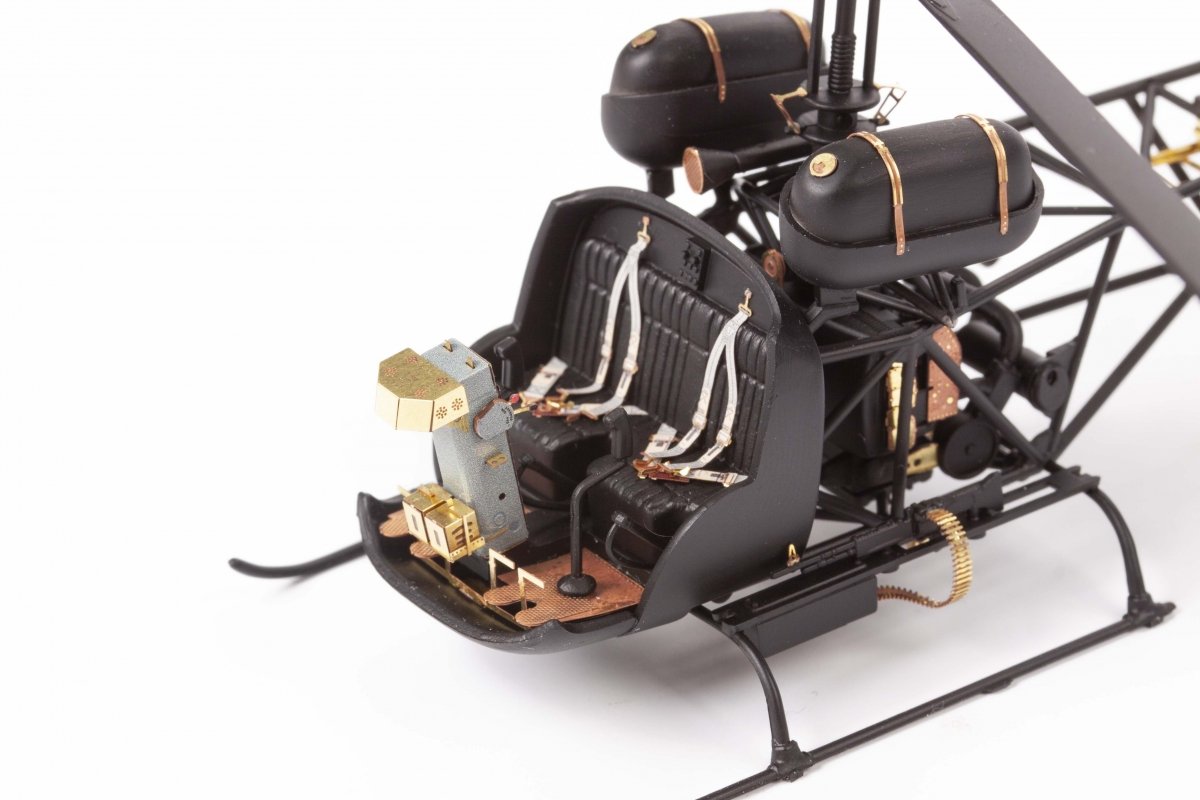 Eduard 491275 OH-13 ITALERI 1/48 – Bild 8