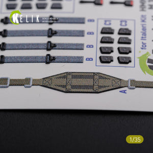 KELIK K35024 HUMVEE HMMWV M1036 with TOW Desert version Interior 3D Decal for Italeri kit 1/35 – image 4