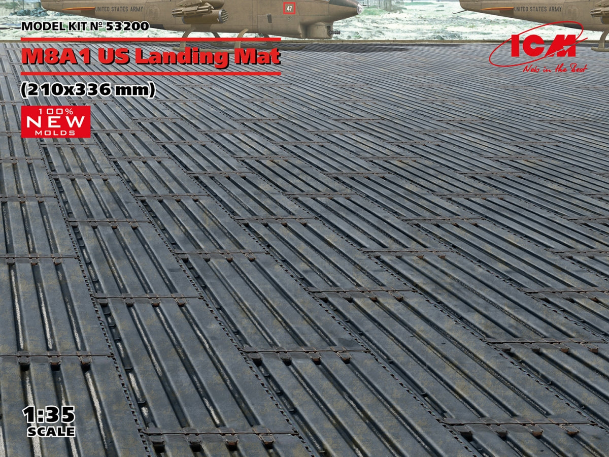 ICM 53200 M8A1 US Landing Mat (210×336 mm) 1/35 – image 2