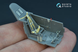 Quinta Studio QD48176 Bf 109E-1 3D-Printed &amp;amp; colored Interior on decal paper (for Wingsy kits kit) 1/48 – image 5