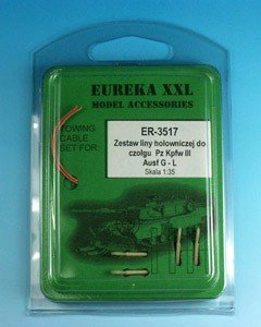 Eureka XXL ER-3517 Towing cable for PzKpfw-III Ausf. GL 1/35