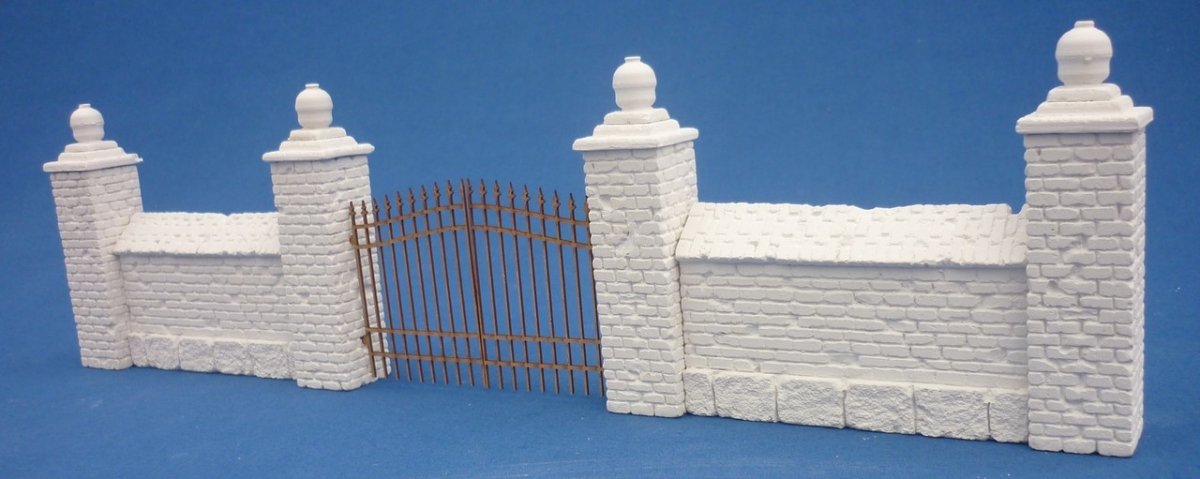 RT-Diorama 35243 Park wall with Fence 1/35 – immagine 2