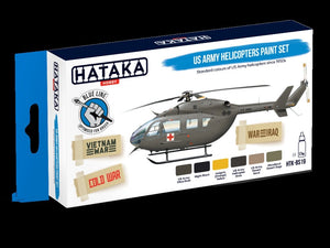 Hataka HTK-BS19 US Army Helicopters Paint Set (6x17ml) – image 3