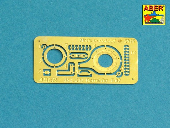 Aber 35L-234 Russian U-5TS (2A20) 115mm tank barrel for T-62 1/35 – zdjęcie 4