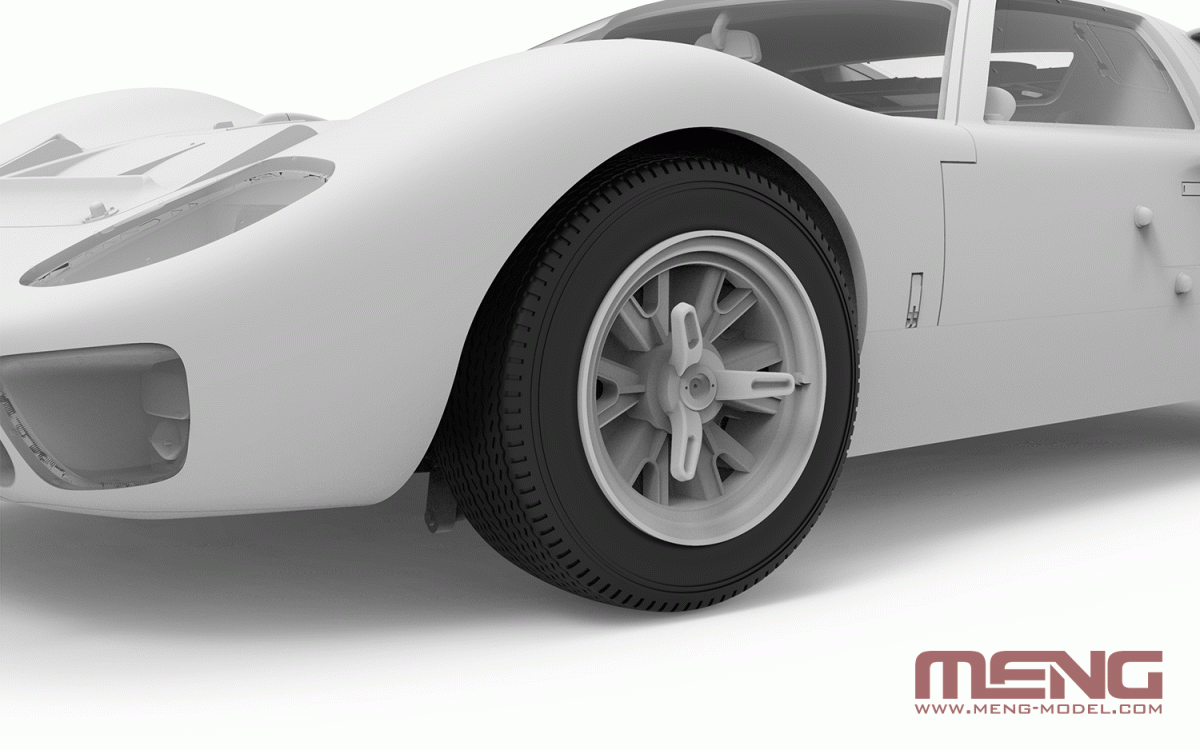 Meng Model CS-004 Ford GT40 Mk.II 1/24 – Bild 2