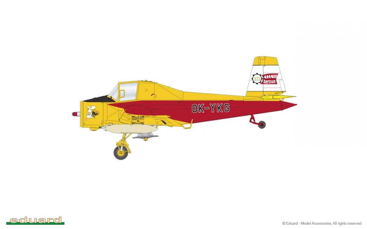 Eduard D72031 Z-37A Čmelák for EDUARD 1/72 – obrázek 3