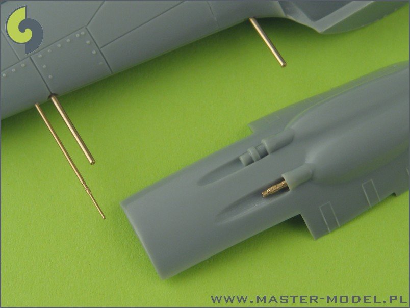 Master AM-72-014 Fw 190 A7, A8 armament set (MG 131, MG 151 barrel tips) &amp;amp; Pitot Tube – obrázek 2