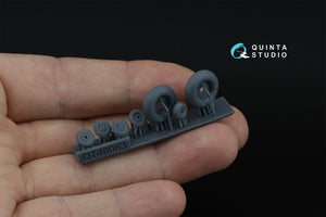 Quinta Studio QR+32046 British Fighter Seatbelts, mid WWII (with metal buckles) (All kits) 1/32 – image 8