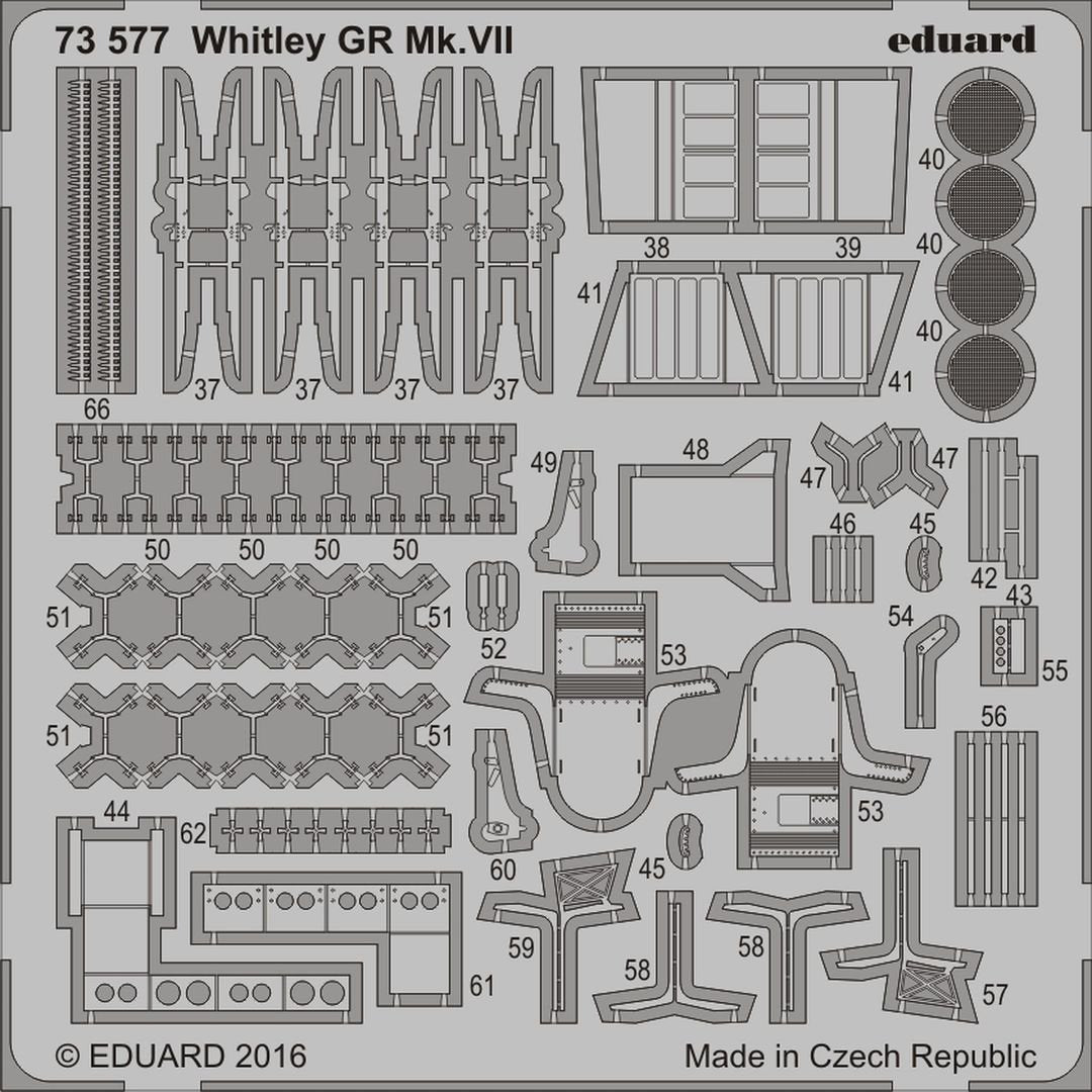 Eduard 73577 Whitley GR Mk. VII AIRFIX 1/72 – obrázek 2