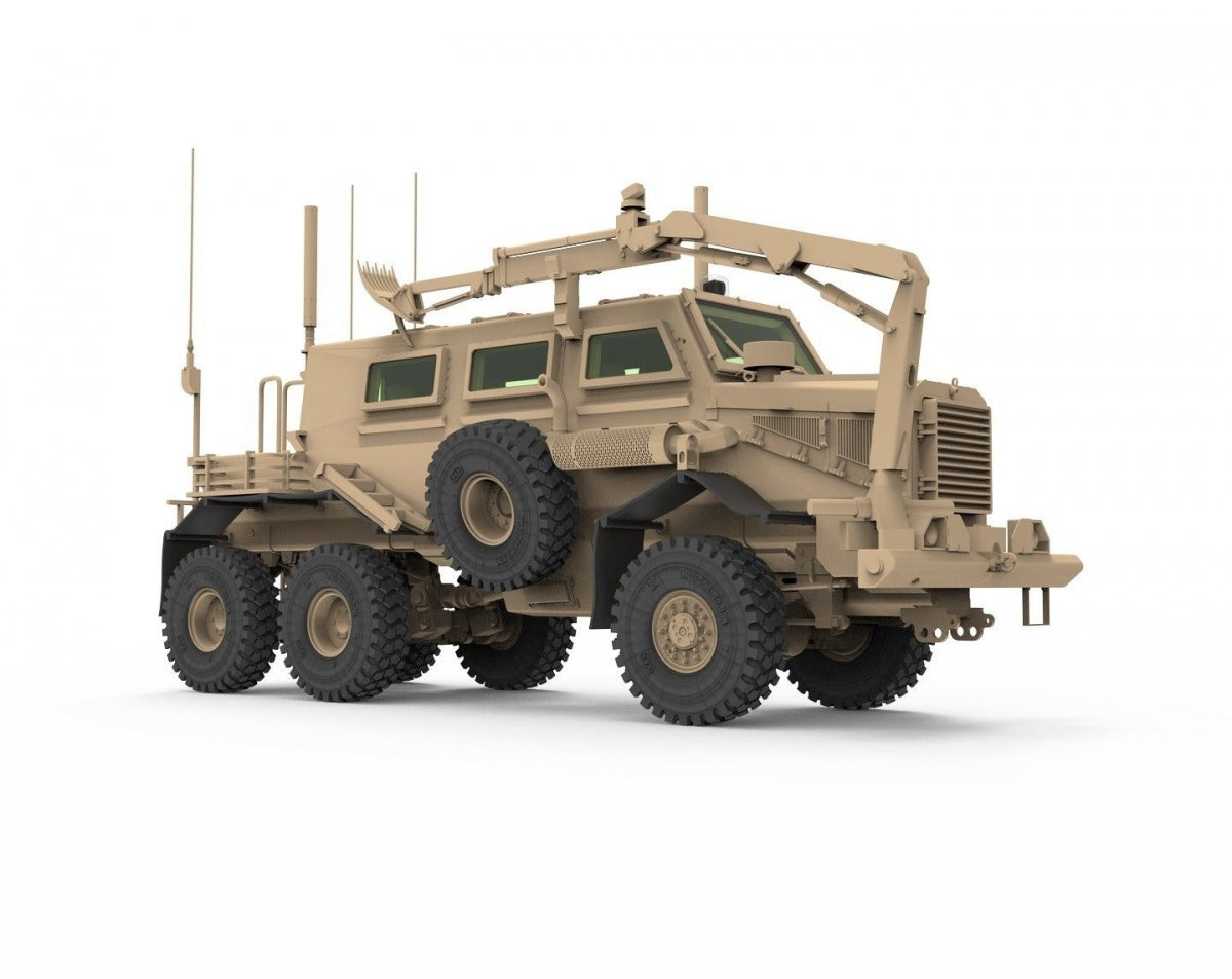 T-Model TK7360 US Buffalo 6x6 MPCV A1 - Mine Protected Clearance Vehicle 1/72 – obrázek 5