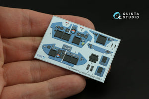 Quinta Studio QDS-32095 Su-30SM 3D-Printed &amp;amp; colored Interior on decal paper (conversion for Trumpeter Su-30MKK) (Small version) 1/32 – image 11