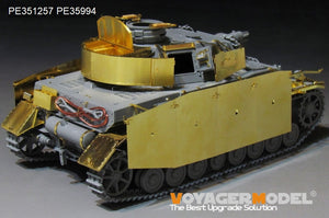 Voyager Model PE351257 WWII German Pz.Kpfw.IV Ausf.F1 LateProduction Basic For DRAGON 6957 1/35 – obrázek 3