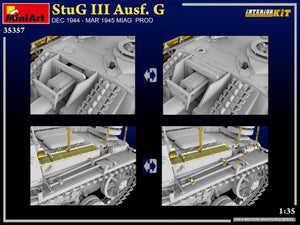 MiniArt 35357 StuG III Ausf. G DEC 1944 – MAR 1945 MIAG PROD. INTERIOR KIT 1/35 – image 11