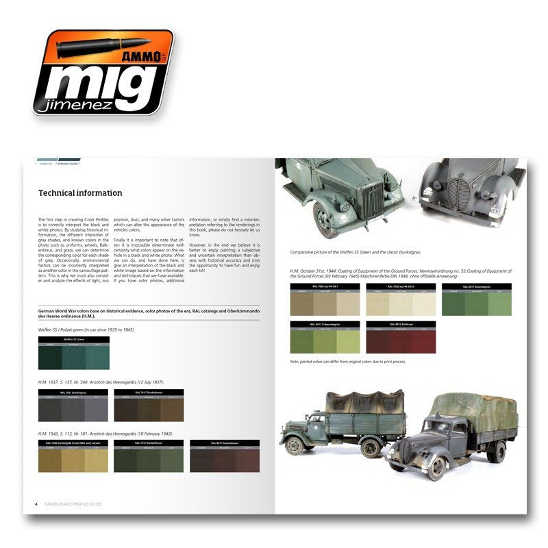 AMMO of Mig Jimenez 6001 SS CAMOUFLAGE GUIDE – obrázek 2