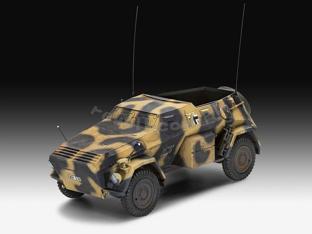 Revell 03335 SCUD-B German Command Armored Vehicle Sd.Kfz.247 Ausf.B 1/35 – image 2