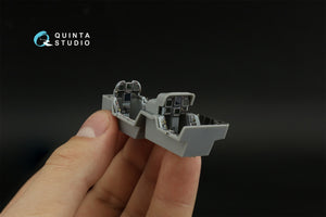 Quinta Studio QD48374 F/A-18F early 3D-Printed &amp;amp; colored Interior on decal paper (Hobby Boss) 1/48 – Bild 8