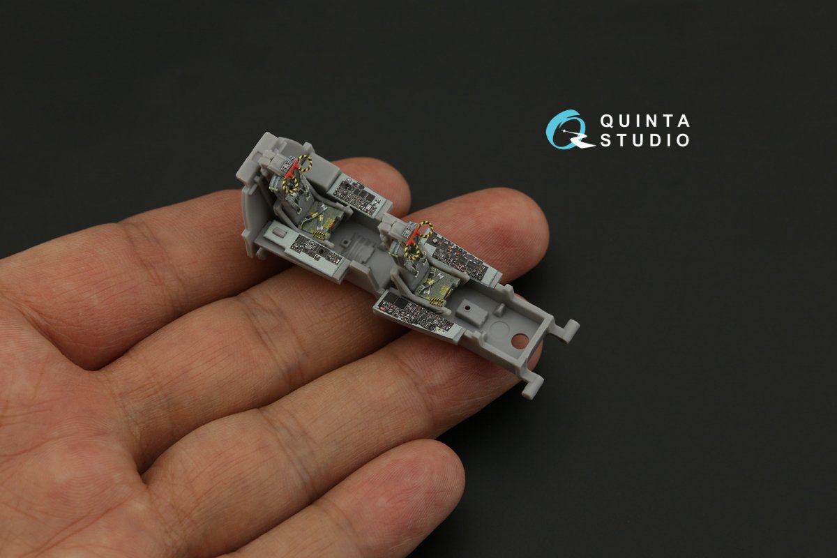Quinta Studio QD72065 F-4EJ KAI 3D-Printed &amp;amp; colored Interior on decal paper (FineMolds) 1/72 – obrázek 7