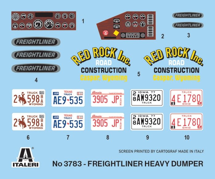 Italeri 3783 Freightliner Heavy Dumper Truck 1/24 – Bild 3