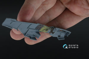 Quinta Studio QD72181 P-51D Mustang Early 3D-Printed &amp;amp; colored Interior on decal paper (Eduard) 1/72 – obrázek 8