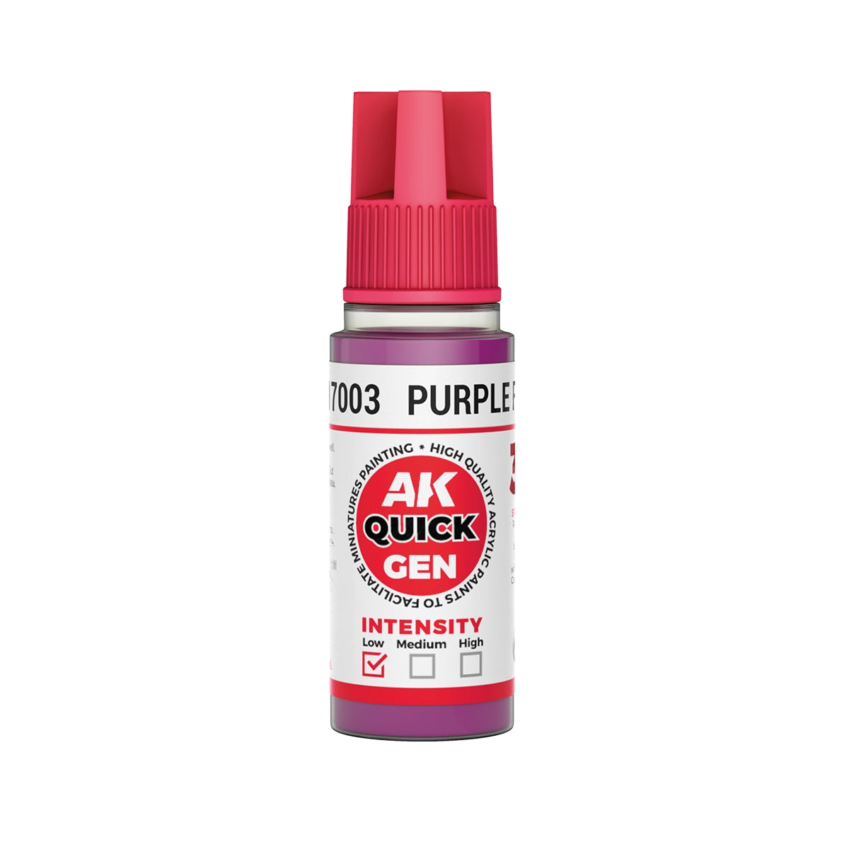 AK Interactive AK17003 PURPLE FLESH – QUICK GEN COLOR 18ml