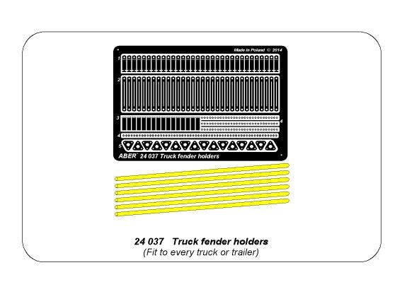 Aber 24037 Track fender holders 1/24 – immagine 8