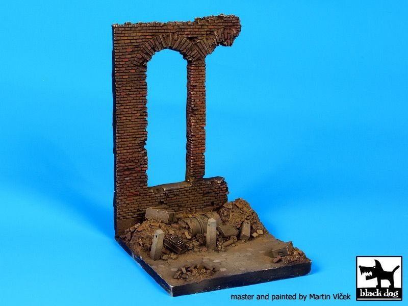 Black Dog D35046 Factory ruin base 1/35 – Bild 5