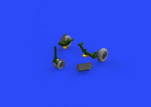Eduard 648431 MiG-23ML wheels EDUARD, TRUMPETER 1/48 – obrázek 2