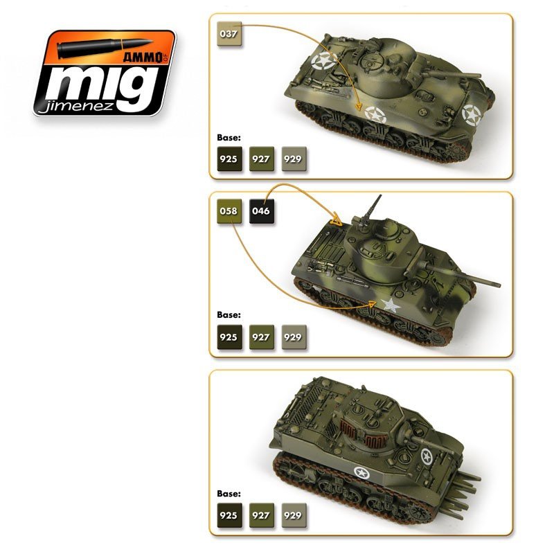 AMMO of Mig Jimenez 7119 WARGAME US ARMOR SET – Bild 2