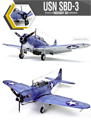 Academy 12345 USN SBD-3 &amp;quot;Battle of Midway&amp;quot; 1/48 – image 3