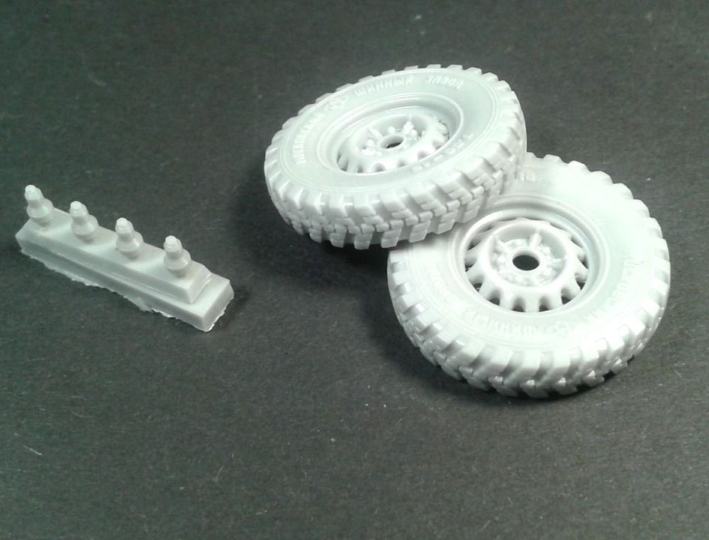 Panzer Art RE35-554 Road wheels for GAZ-67&amp;amp;BA-64 (Moskovskij Szynnyj Zavod” 1/35 – Bild 2