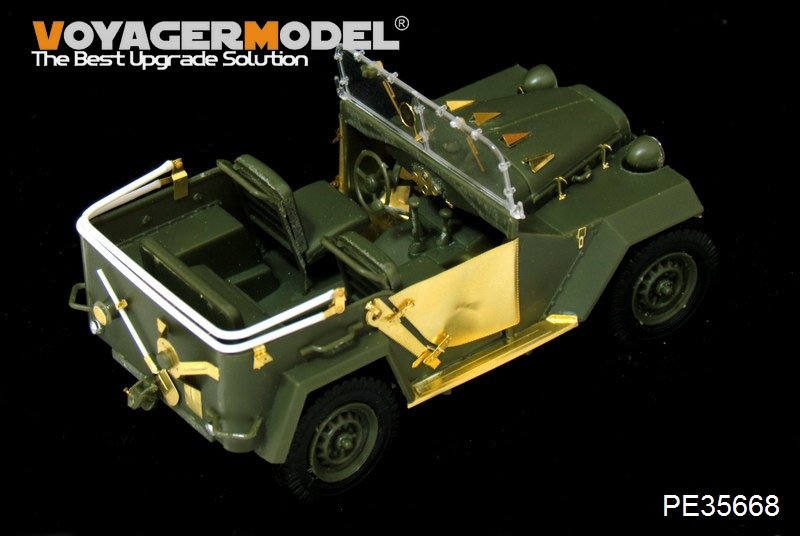 Voyager Model PE35668 WWII Russian GAZ-67B Military Vehicle (For TRUMPETER 02346) 1/35 – Bild 2
