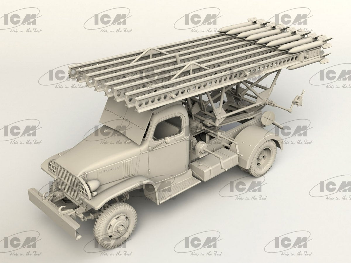 ICM 35595 BM-13-16 on G7107 base 1/35 – immagine 2